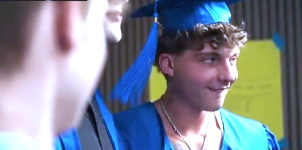 The college graduation